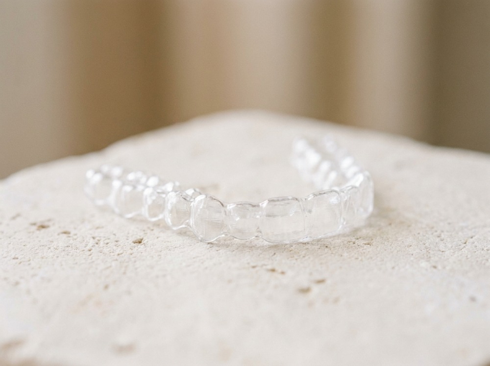 Clear dental aligner